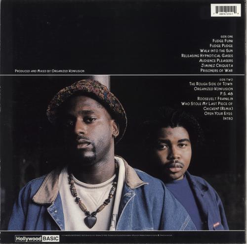 Organized Konfusion LP【90'S Hiphop 黄金期】 Organized Konfusion Organized Konfusion US vinyl LP album